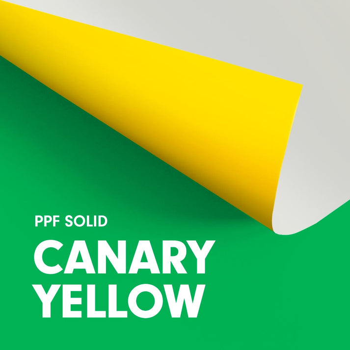 Profilm - Canary Yellow ( Speed Yellow ) Lackschutzfolie in Farbe